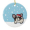 Snowy Brindle Pied Frenchie