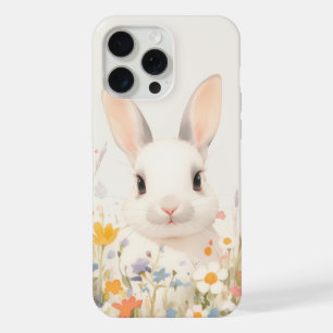 Snowy Bunny Serenity iPhone 15 Pro Max Case