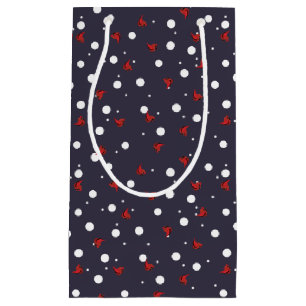 Snowy Cardinals Small Gift Bag