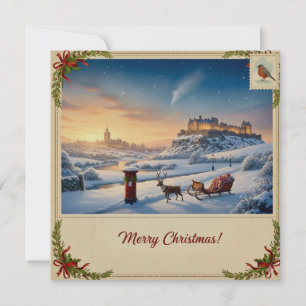 Snowy Christmas Card