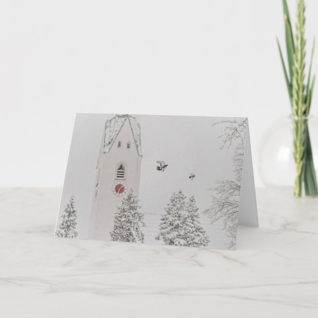 Snowy Christmas Card (Front)