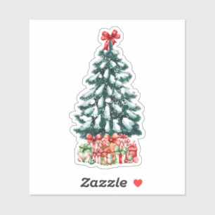 Snowy Christmas Tree