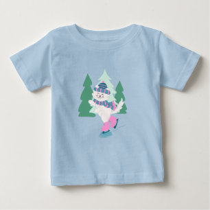 Snowy Day Kitty Baby T-Shirt