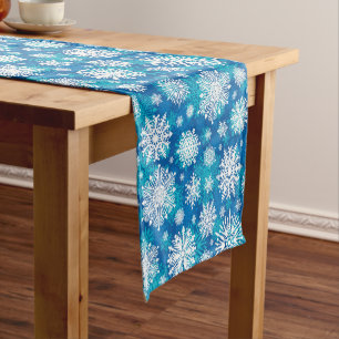 Snowy Day Short Table Runner