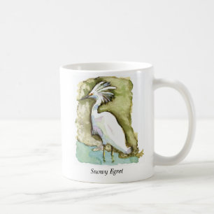 Snowy Egret mug