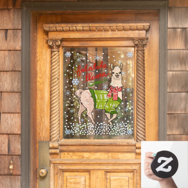 Snowy Falalala Llama (Home Door)