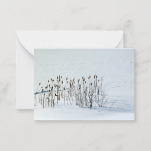 Snowy Field - Note Cards