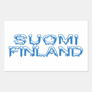 Snowy Finland stickers