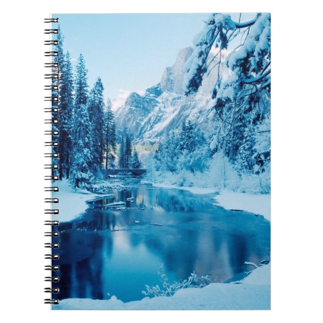 Snowy Forest Notebook (Front)