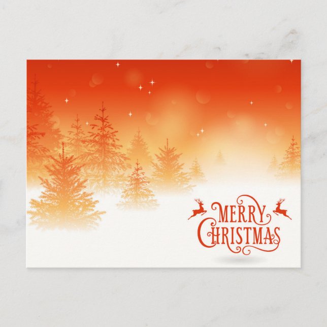 Snowy Forest Postcard (Front)