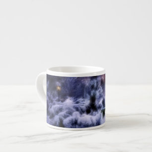 Snowy Forest Winter Wonderland Espresso Cup