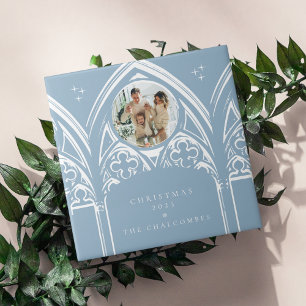 Snowy Gothic Winter Fairytale Christmas Photo Ceramic Tile