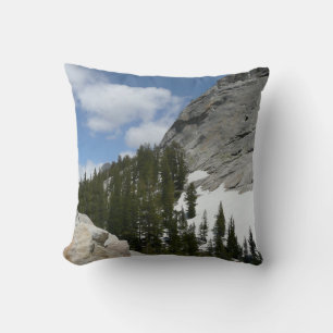 Snowy Granite Domes II Yosemite National Park Cushion