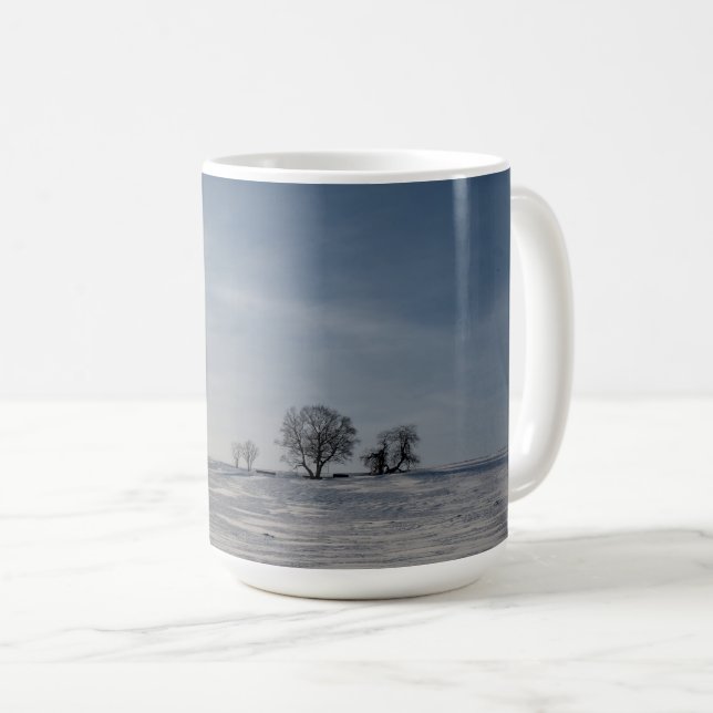 Snowy landscape   coffee mug (Front Right)