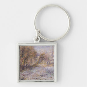 Snowy Landscape Key Ring