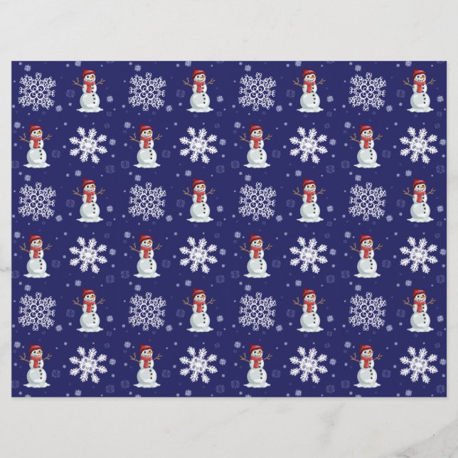 Snowy Men Flyer (Front)