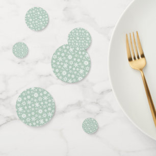 Snowy Mint Confetti