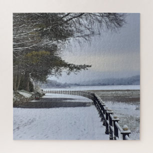Snowy Morning Jigsaw Puzzle