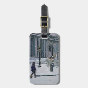 Snowy morning St. Paul's Cathedral 2009 Luggage Tag
