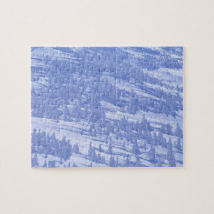 Snowy Mountain Jigsaw Puzzle