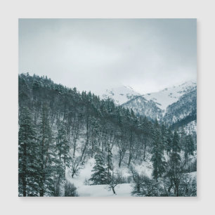 Snowy mountains in Georgia