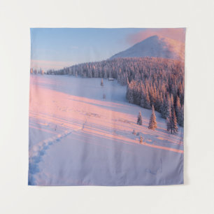 Snowy Mountains Tapestry