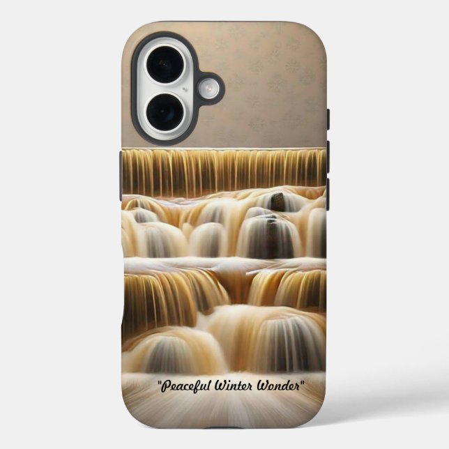 "Snowy Night Serenade" Case-Mate iPhone Case (Back)