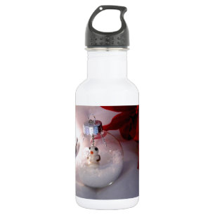 Snowy Ornament 532 Ml Water Bottle