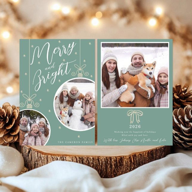 Snowy Ornament Christmas Card (Creator Uploaded)