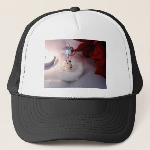 Snowy Ornament Trucker Hat