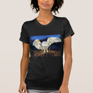 Snowy Owl by Paula Atwell T-Shirt