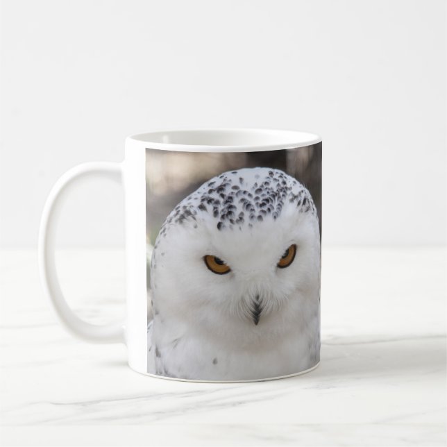 Snowy Owl Coffee Mug (Left)