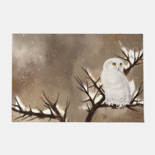 Snowy Owl  Doormat