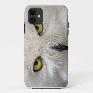 Snowy Owl Eyes iPhone 11 Case