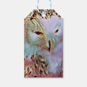 SNOWY OWL GIFT TAGS