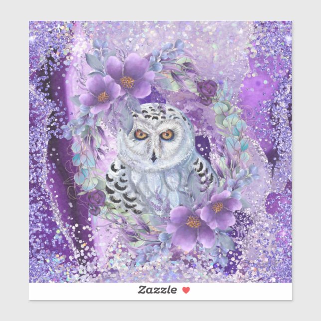Snowy owl goddess art by Renee  (Sheet)