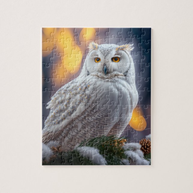 Snowy Owl Jigsaw Puzzle (Vertical)
