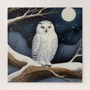 Snowy Owl Jigsaw Puzzle