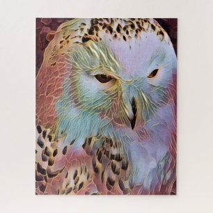 SNOWY OWL JIGSAW PUZZLE