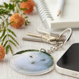 Snowy Owl Key Ring