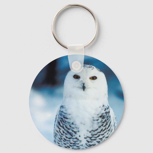 Snowy Owl Key Ring (Front)