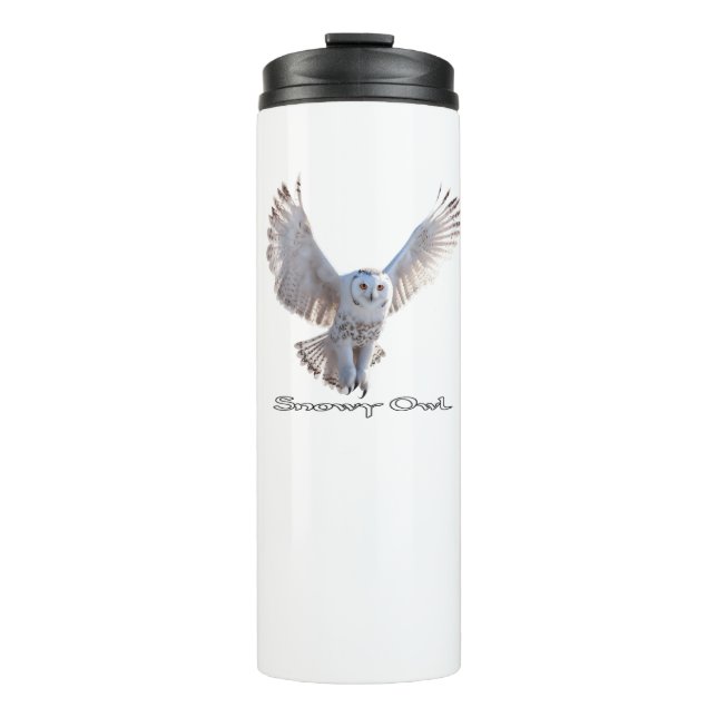 Snowy Owl Leak Proof Thermal Tumbler (Front)