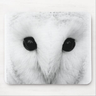 Snowy Owl Mouse Pad