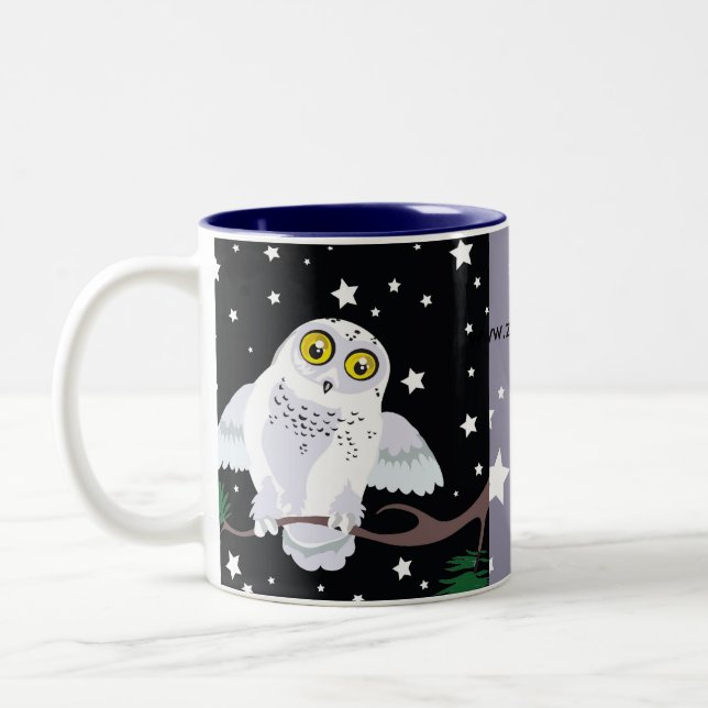 Snowy Owl Mug (Left)