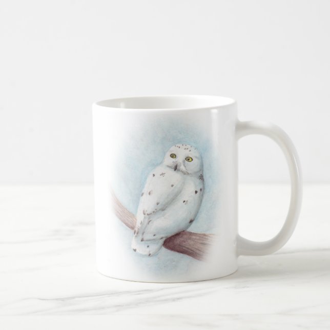 Snowy Owl Mug (Right)