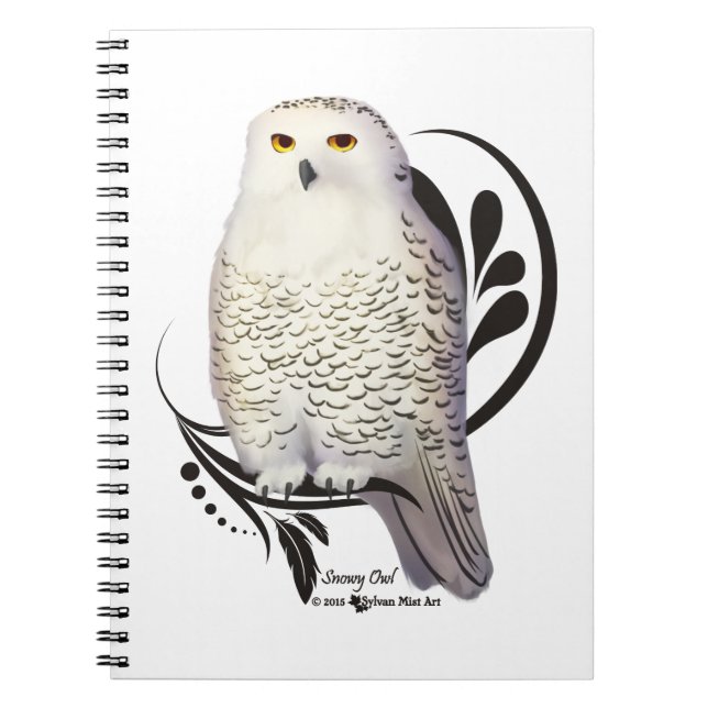 Snowy Owl Notebook (Front)