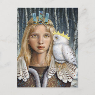 Snowy Owl Postcard