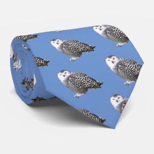 Snowy Owl Tie