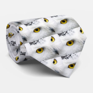 Snowy Owl Tie