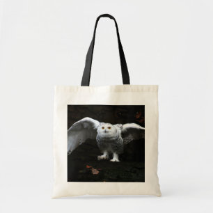 Snowy Owl With Open Wings bagbtcn Tote Bag